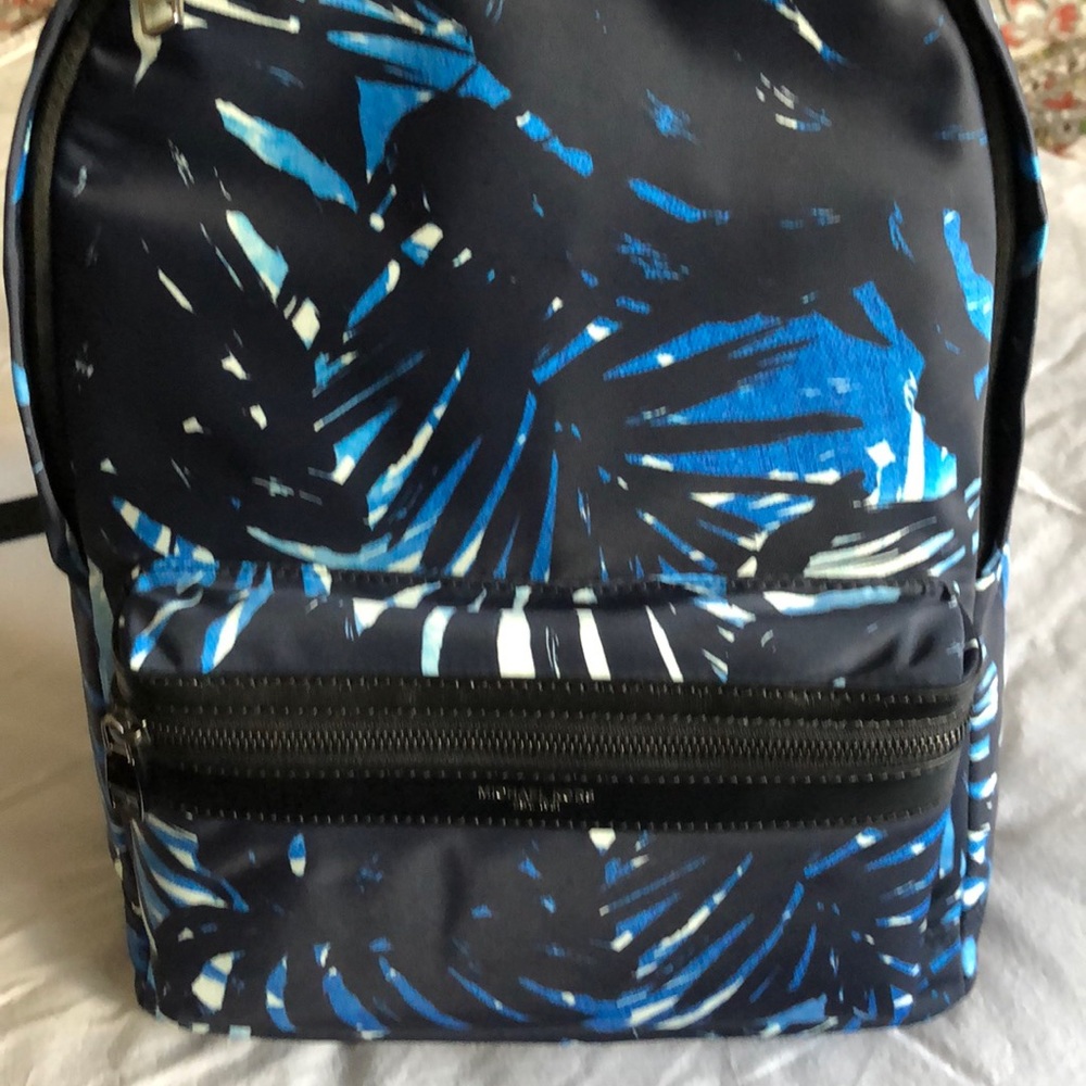 Michael Kors leaf design backpack